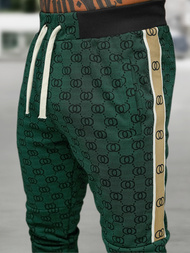 Moška trenirka zeleni OZONEE O/FF5110AB