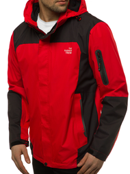 Moška prehodna jakna rdeča OZONEE MG/2512