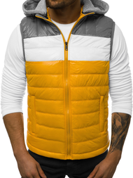 Moški brezrokavnik rumeni OZONEE N/6105