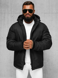 Moška zimska jakna črna OZONEE JS/91M9906/392Z