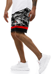 Moške kratke hlače sive OZONEE JS/KK300152