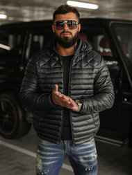 Moška jakna črna OZONEE JS/16M9328/392BZ