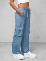 Ženske Kavbojke Modre OZONEE O/HGM6610