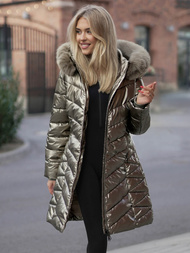 Ženska jakna zlato OZONEE JS/16M9100/403Z