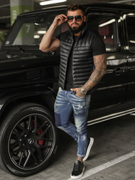 Moški brezrokavnik črni OZONEE JS/16M9298/392BZ