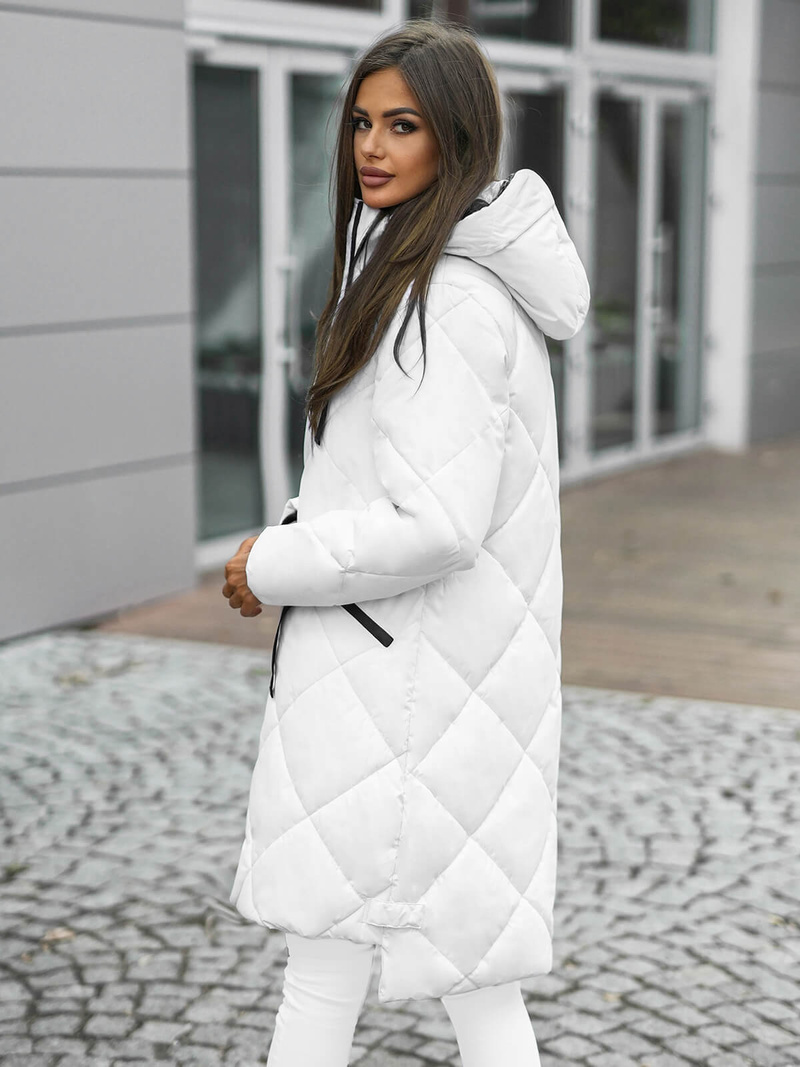 Ženska jakna bela OZONEE JS/5M3168/281Z