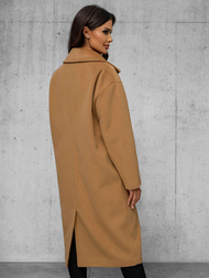Ženski plašč camel OZONEE JS/11Z8161