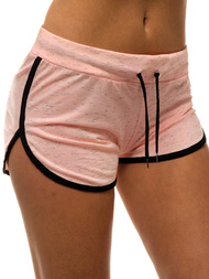Ženske športne kratke hlače roza OZONEE Z/D1008