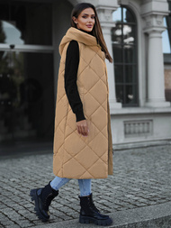 Ženski brezrokavnik camel OZONEE JS/5M3165/84Z