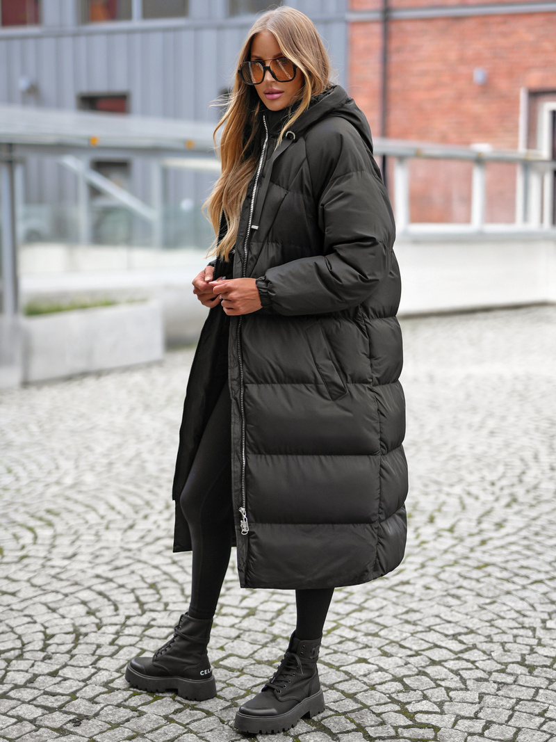 Ženska jakna črna OZONEE JS/5M3163/392Z