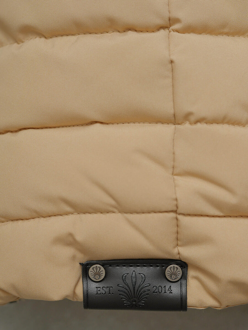 Ženska jakna bež OZONEE O/W377