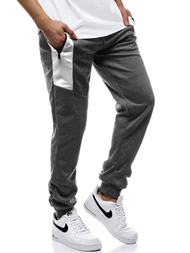 Moške športne hlače grafitne OZONEE JS/JZ11011