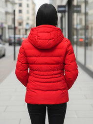 Ženska zimska jakna rdeča OZONEE JS/M769/270