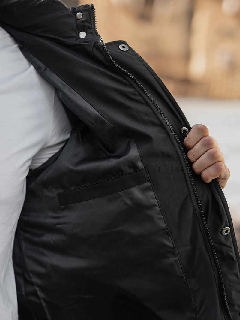 Moška jakna črna OZONEE JS/57M7503/392Z