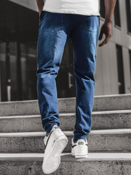 Moške hlače jogger modre OZONEE JS/KK1103