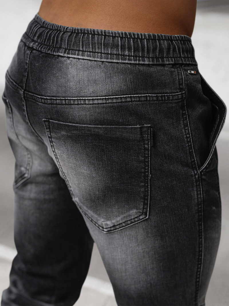 Moške Hlače Jogger Črne OZONEE NB/MP0115N