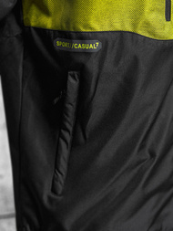 Moška jakna črna OZONEE JS/22M311/392