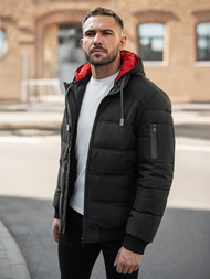 Moška jakna črna OZONEE JS/31M5003Z