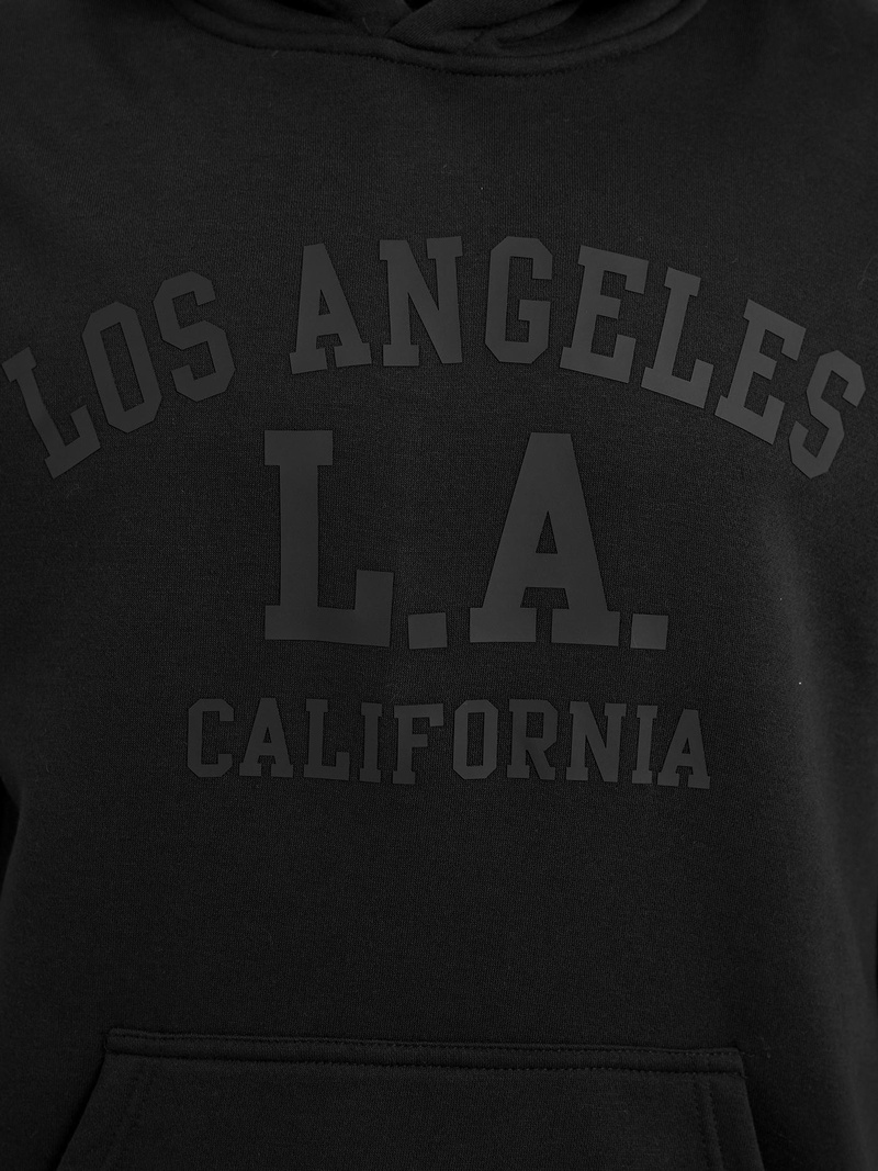 Moška jopa s kapuco črna OZONEE JS/8B1972/3