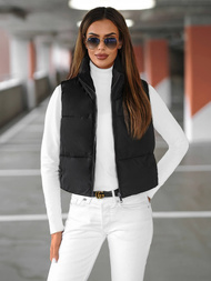 Ženski brezrokavnik črna OZONEE JS/16M9079/392Z