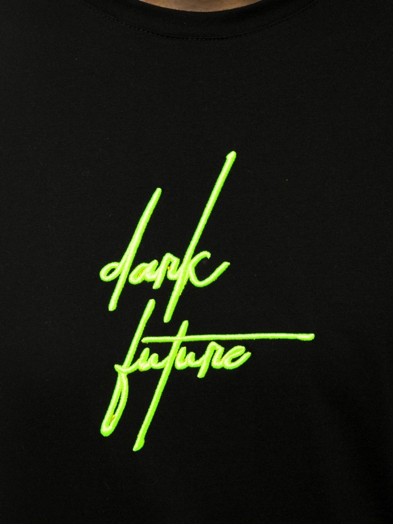 Moška majica brez rokavov črno-rumena OZONEE MACH/M1176