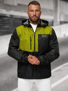 Moška jakna črna OZONEE JS/22M311/392Z