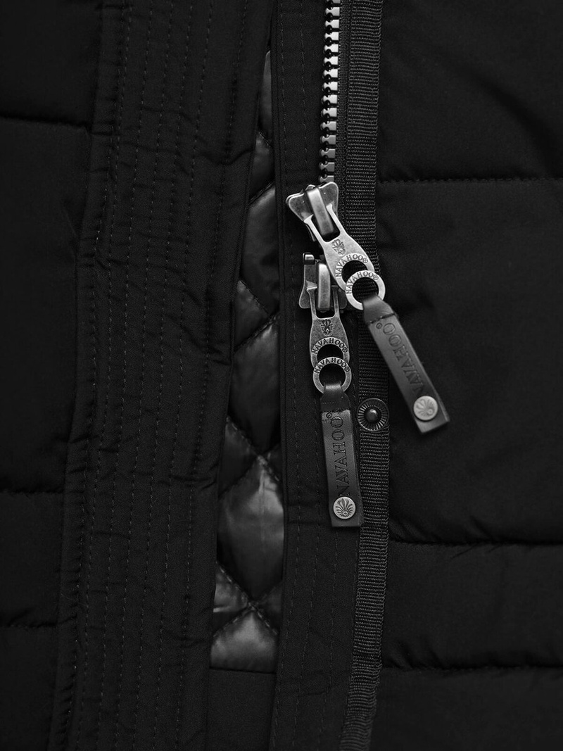 Ženska jakna črna OZONEE O/W377Z