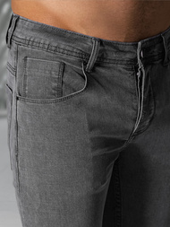 Moške kavbojke grafitne OZONEE NB/MP0192GSZ