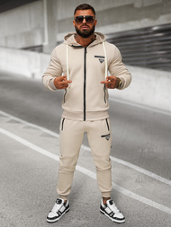 Moška trenirka bež OZONEE O/LN11760