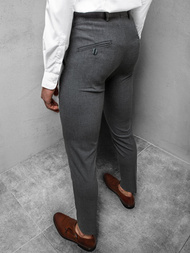  Moške kratke jeans hlače grafitne OZONEE DJ/5512