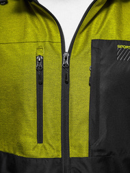 Moška jakna črna OZONEE JS/22M311/392