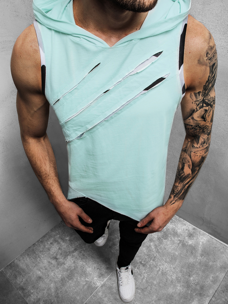 Moška majica s kapuco metina OZONEE O/1254Z