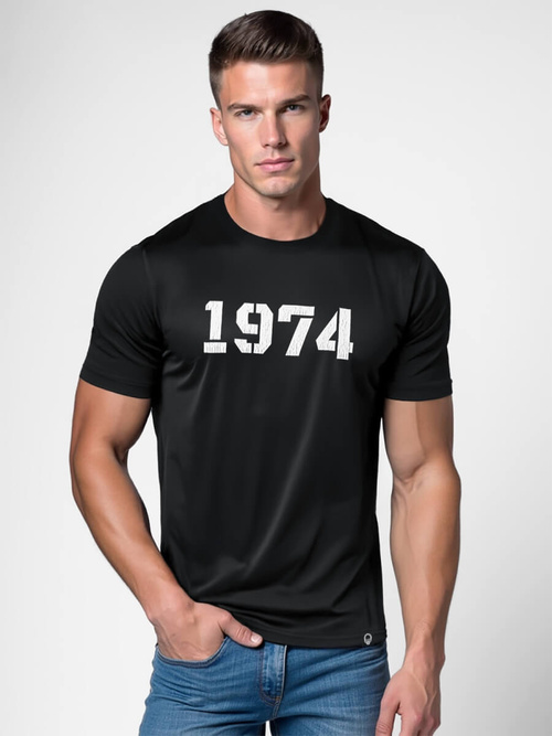 Moška majica črna OZONEE NB/MT3130