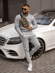 Moška trenirka siva OZONEE JS/68C10385/2Z