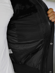 Moška zimska jakna črna OZONEE O/M798