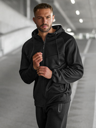 Moška trenirka črna OZONEE JS/8C1967/3