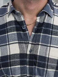 Moška srajca modra OZONEE V/V175Z