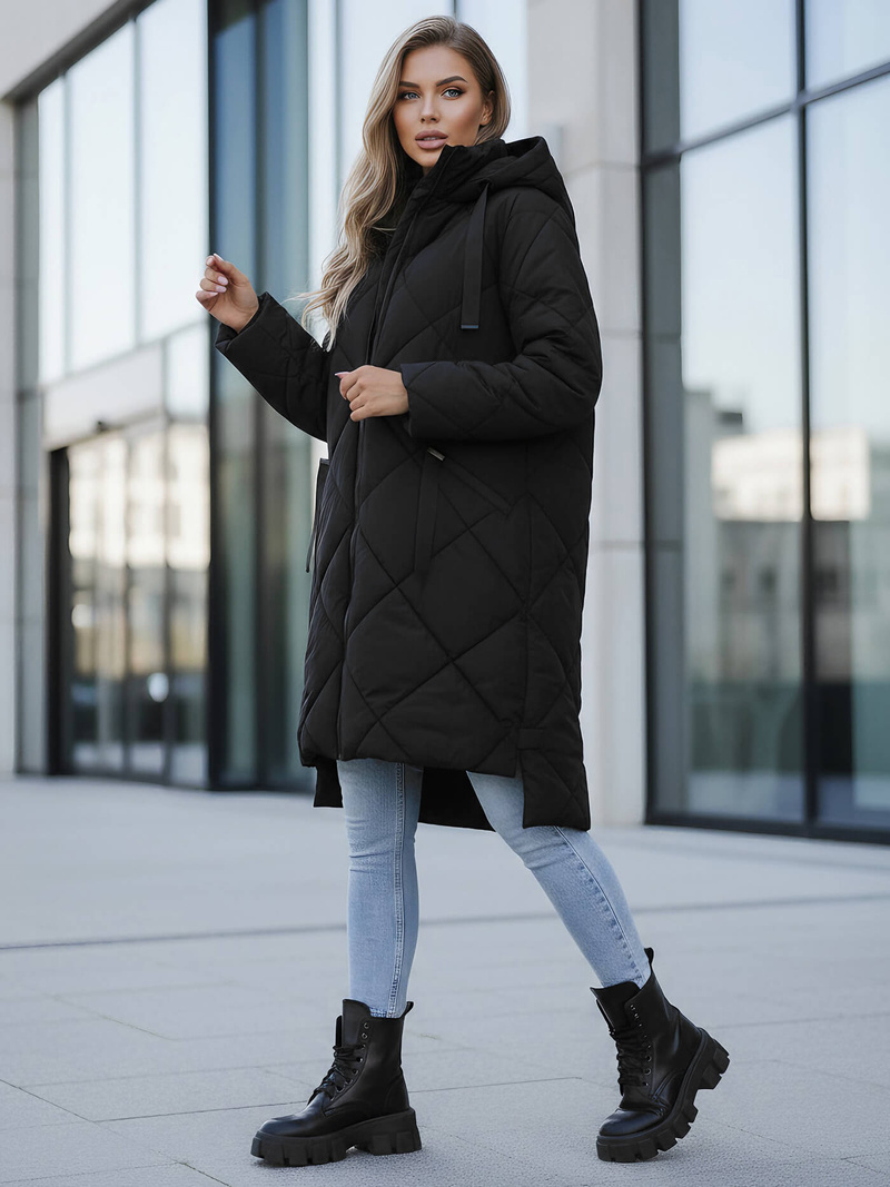 Ženska jakna črna OZONEE JS/5M3168/392Z