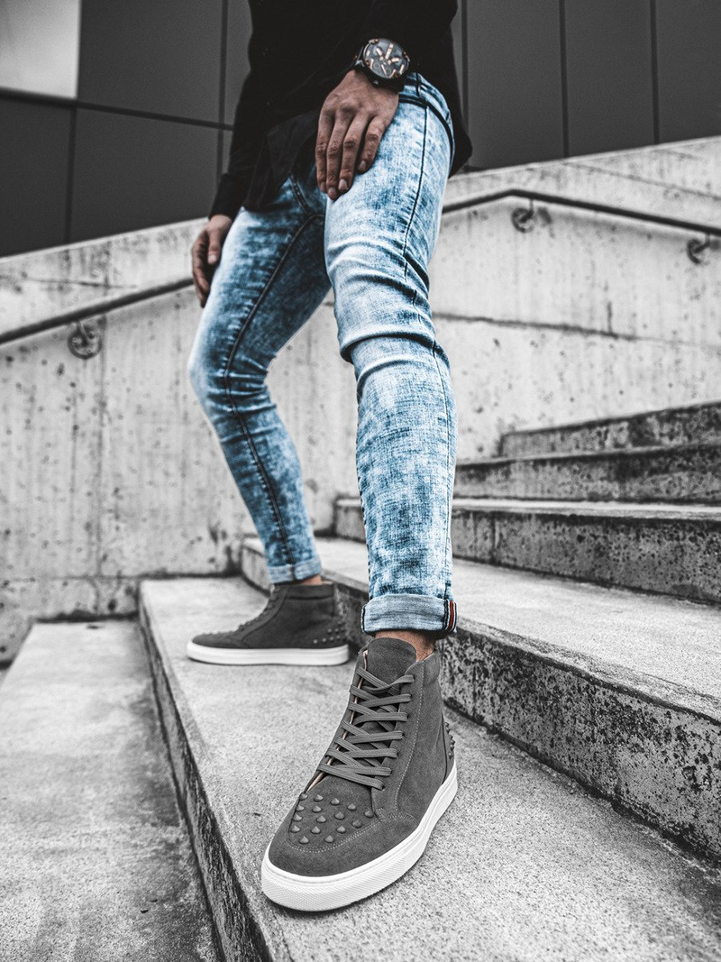 Moške superge sive OZONEE G/271