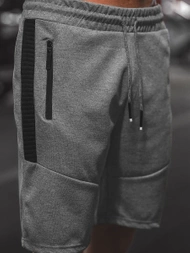 Moške športne kratke hlače grafitne OZONEE O/WW20013/3