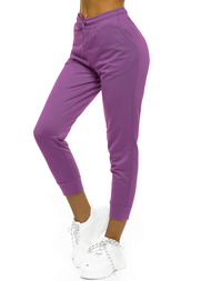 Ženske sportske hlače vijolične OZONEE O/MB2002/21