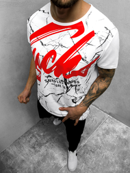 Moška majica bela OZONEE JS/KS2015Z