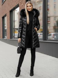 Ženska jakna črni OZONEE JS/16M9100/392Z