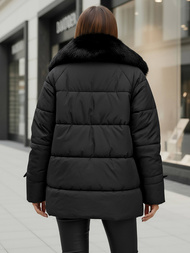 Ženska jakna črna OZONEE JS/16M9185/392Z