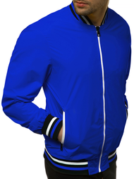 Moška bomber jakna modra OZONEE N/6198