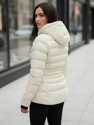 Ženska zimska jakna ecru OZONEE JS/M769/281