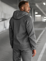 Moška trenirka grafitni OZONEE JS/8C1967/5