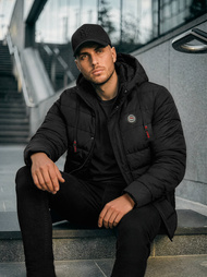 Moška jakna črna OZONEE JS/31M5081/392Z