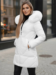 Ženska jakna bela OZONEE JS/16M9099/281Z