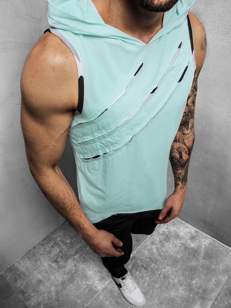 Moška majica s kapuco metina OZONEE O/1254Z